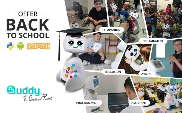 Buddy Back to School Offer 2022 by Blue Frog Robotics