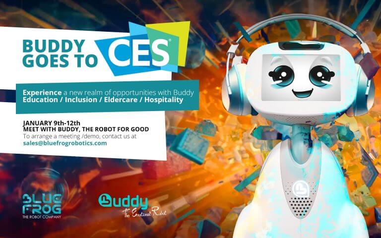 Buddy robot at CES 2024